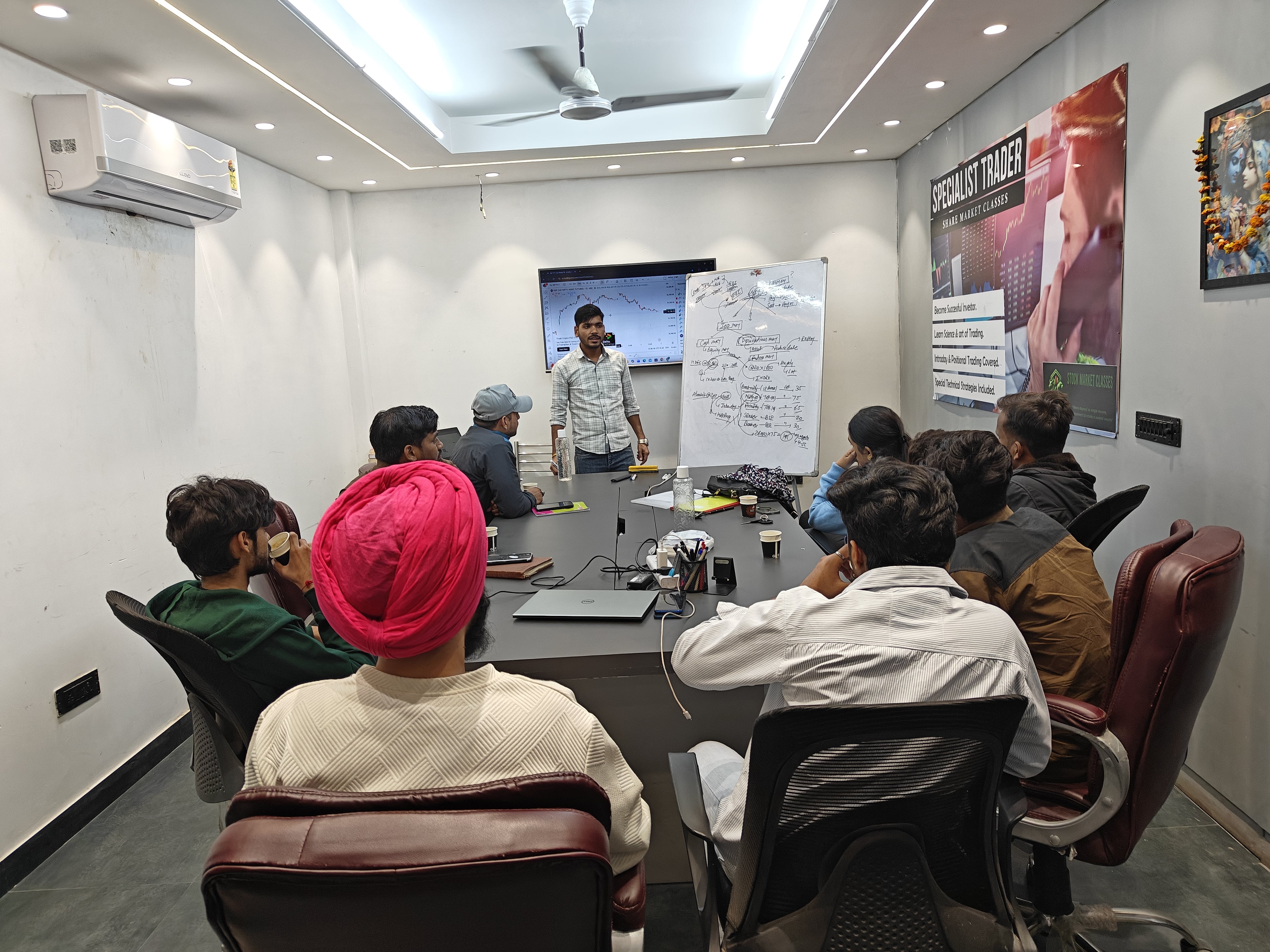 Professional Trading Workspace 5 Professional workspace setup for trading sessions